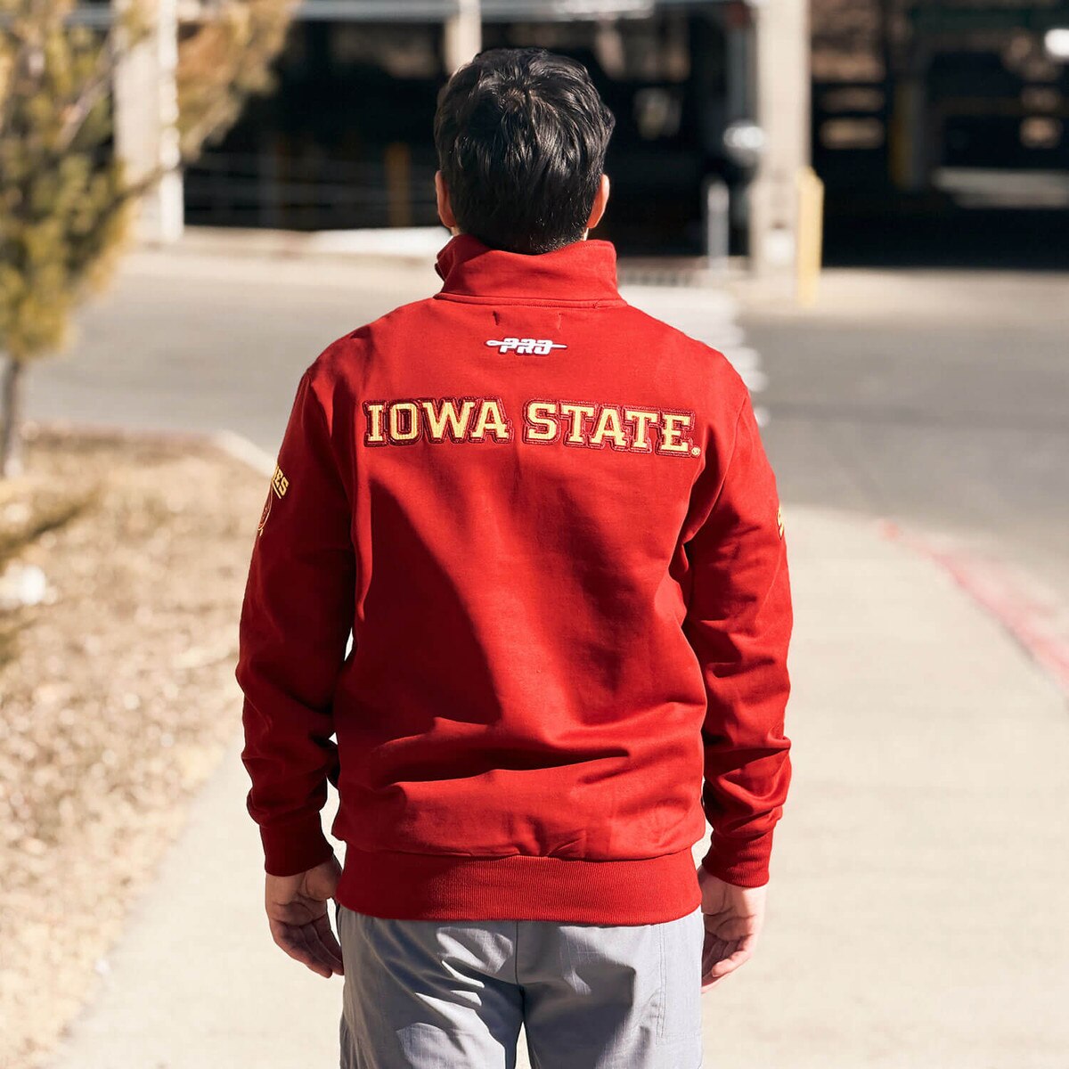 Pro Standard Iowa State Cyclones Cardinal Quarterzip